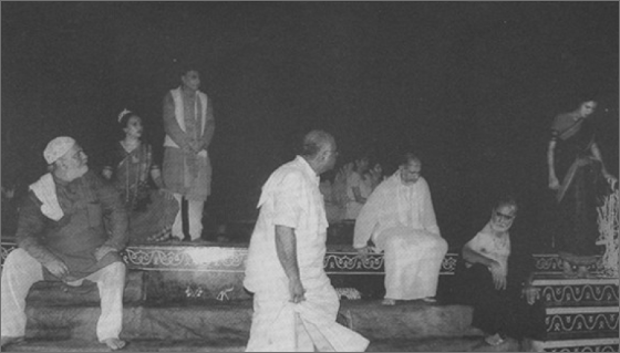 A scene from the play “Nagamandala” 2004