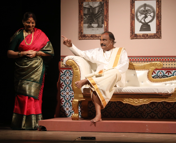 KamalakshiPlaywright: Sujatha Vijayaraghavan Design and Direction: P C Ramakrishna Performance Dates: 03 Jan and 28 Feb, 2025 Venues: Narada Gana Sabha and Chowdiah Memorial Hall, Bangalore