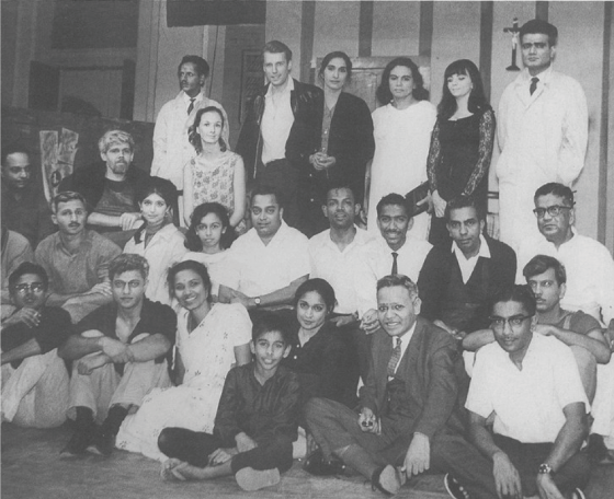 A snapshot after the play “A View from the Bridge” 1966